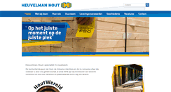 Desktop Screenshot of heuvelman-hout.nl